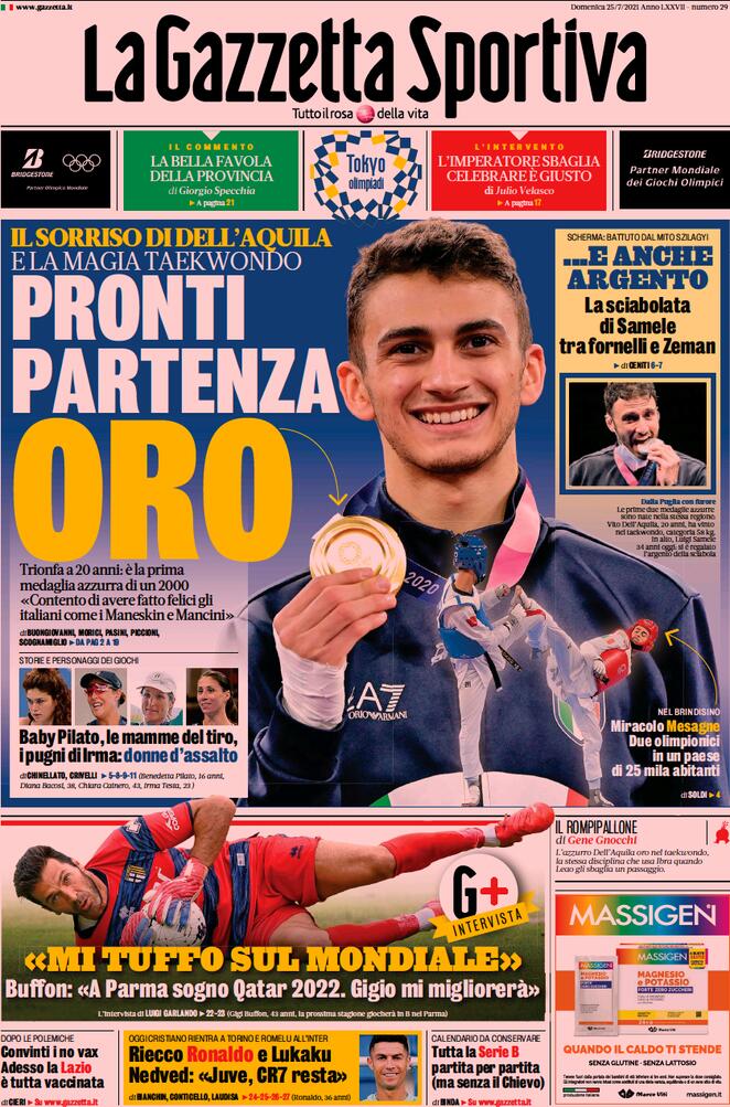 Gazzetta dello Sport | Pronti, partenza, oro