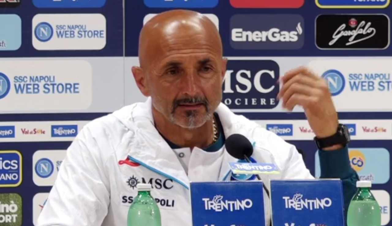 Spalletti in conferenza