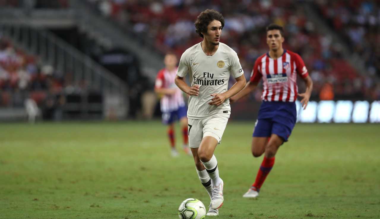 Adli con la maglia del psg