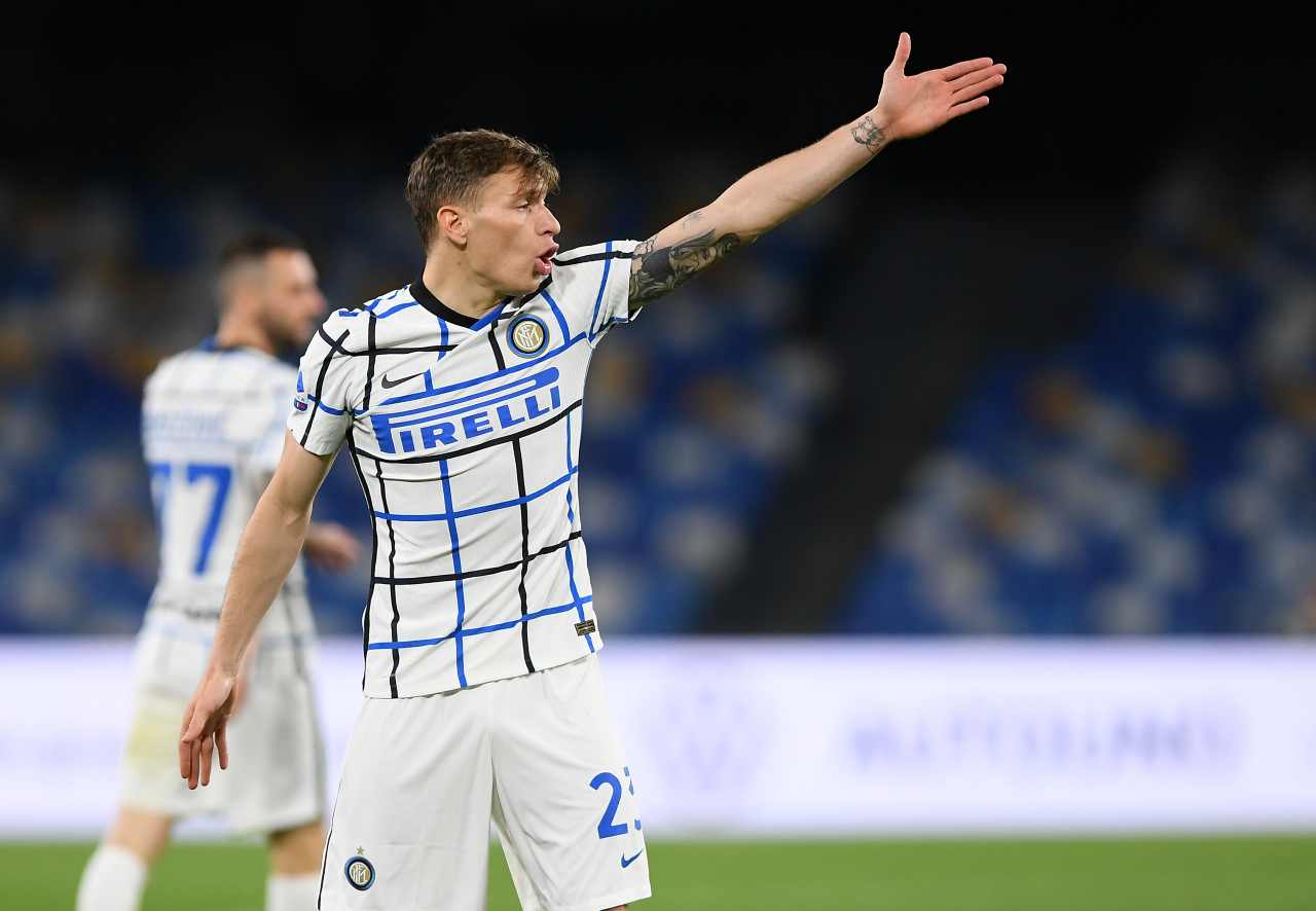 Inter, pericolo Real per Barella se partono in tre 