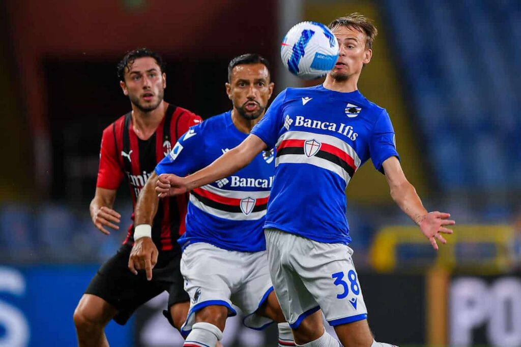 Sampdoria Milan Castillejo