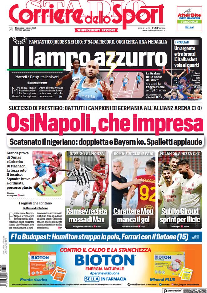 Corriere dello Sport, OsiNapoli che Impresa