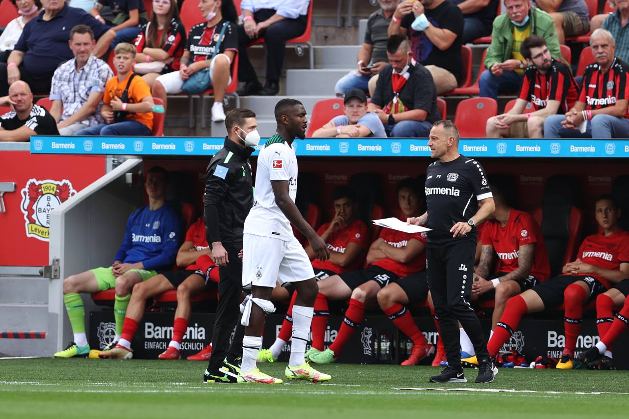 marcus thuram infortunio borussia comunicato inter