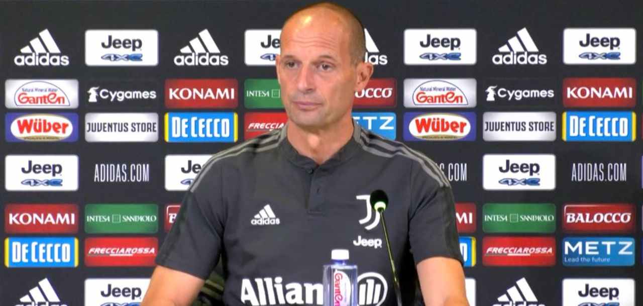 Juve Roma: la conferenza stampa di Massimiliano Allegri