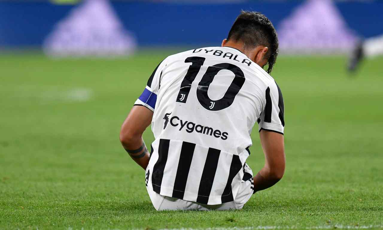 Infortunio in Juventus-Sampdoria, Dybala esce in lacrime