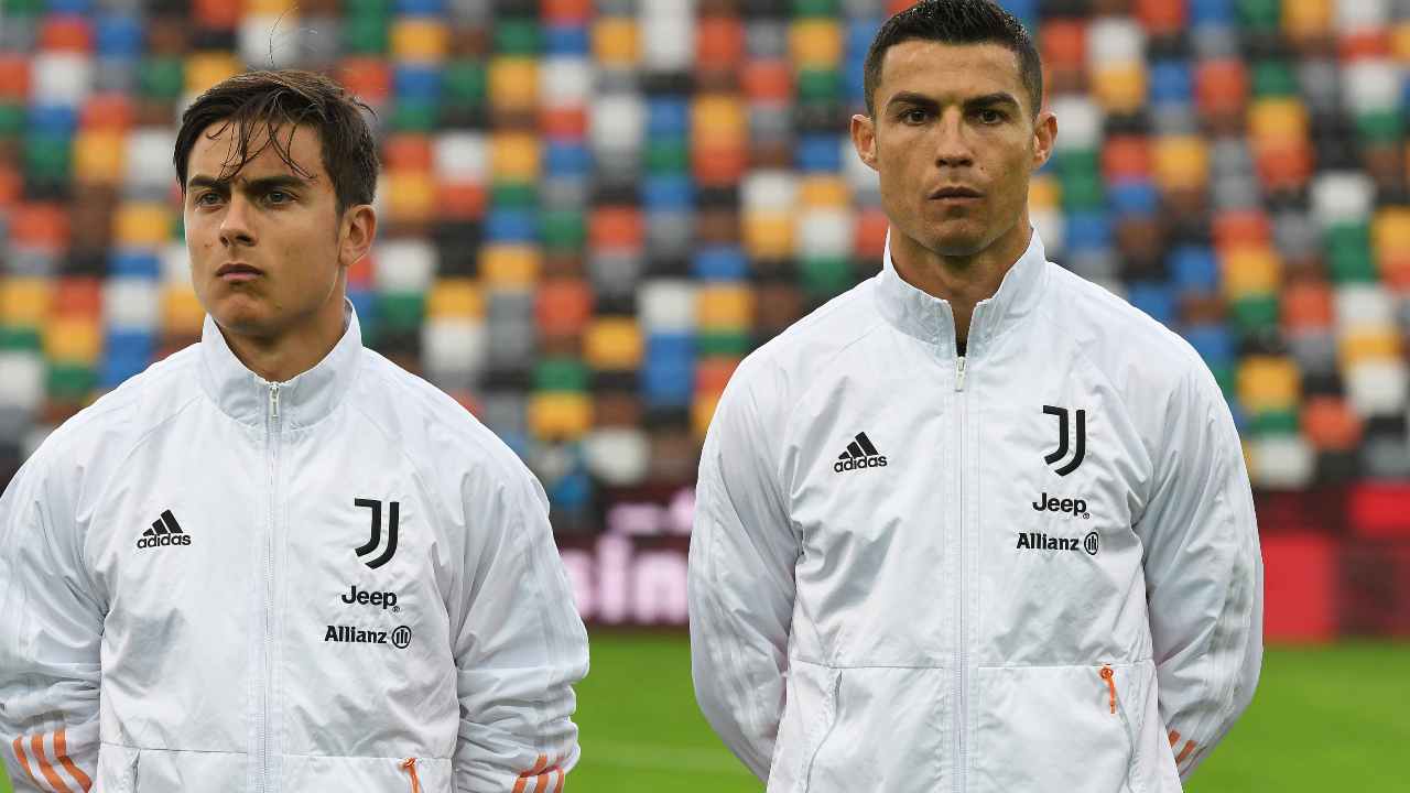 Dybala e Cristiano Ronaldo