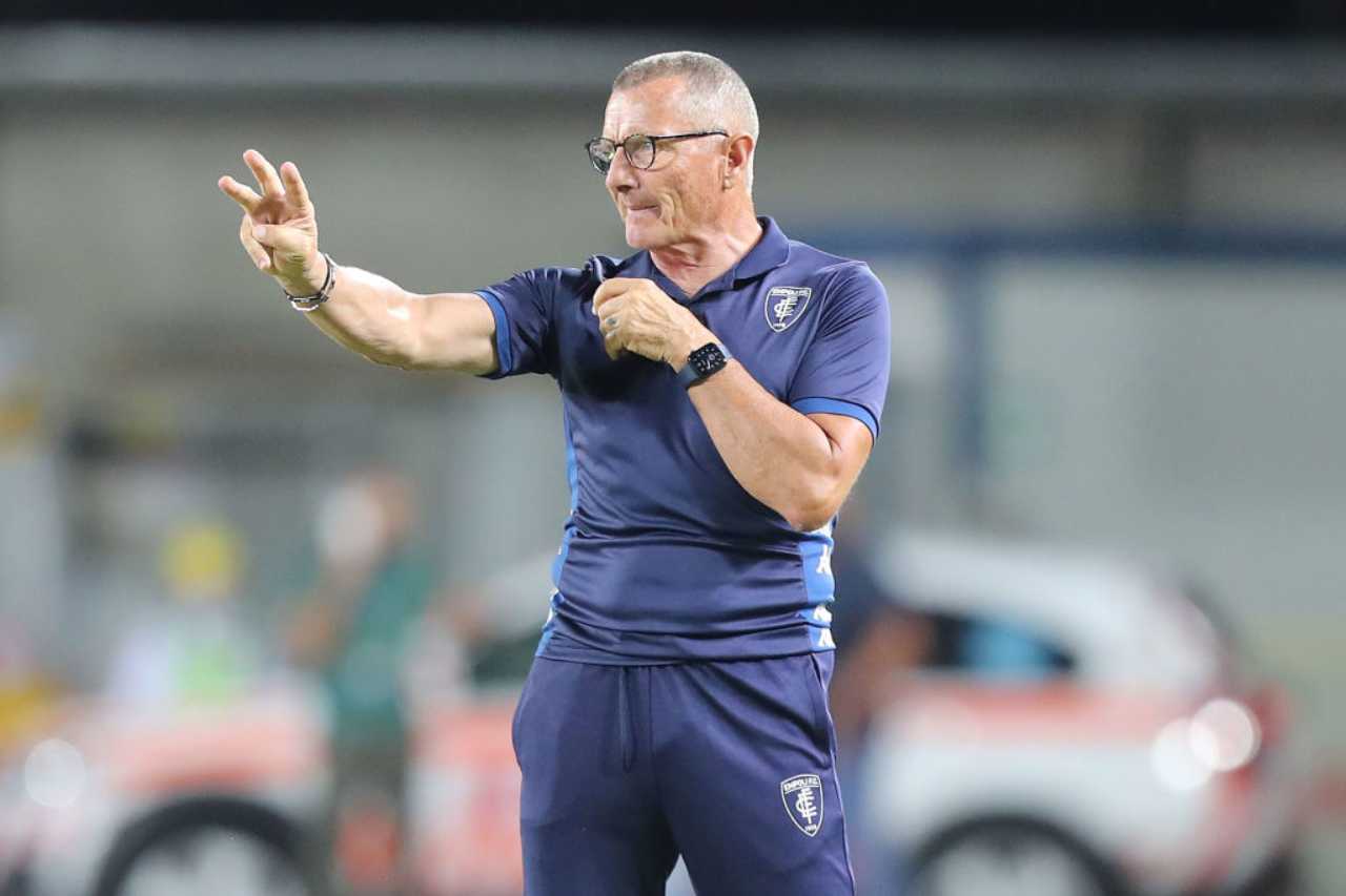 La decisione dell'Empoli sulla panchina di Andreazzoli