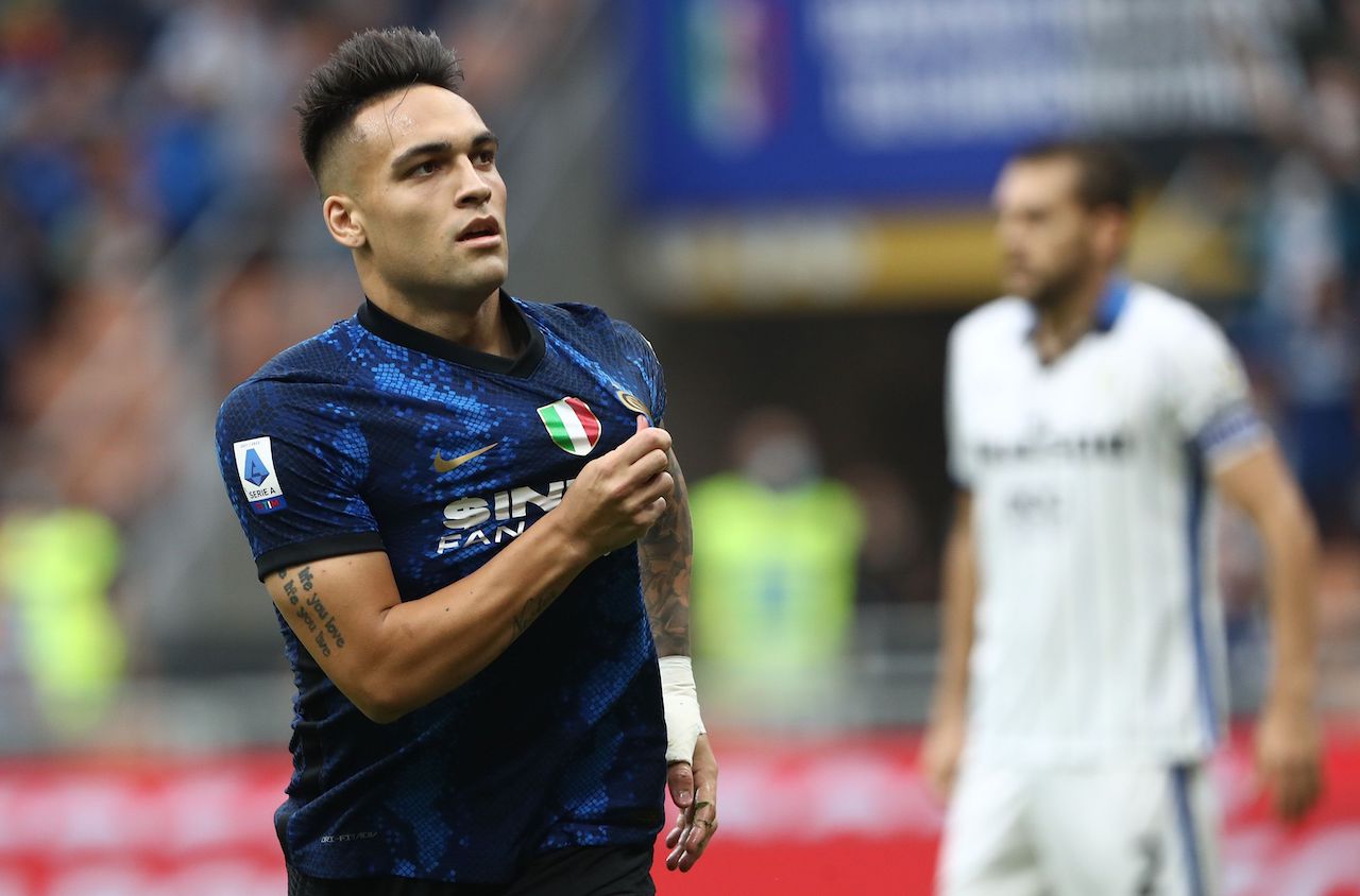 Inter Atalanta Lautaro Martinez