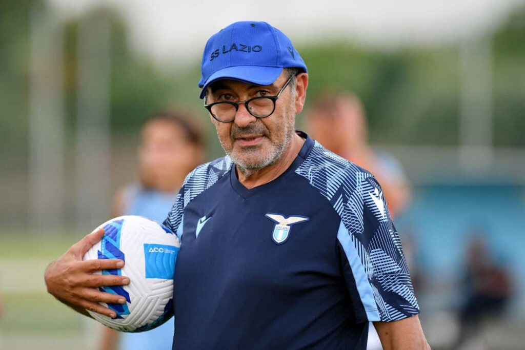 Maurizio Sarri Lazio vice Immobile