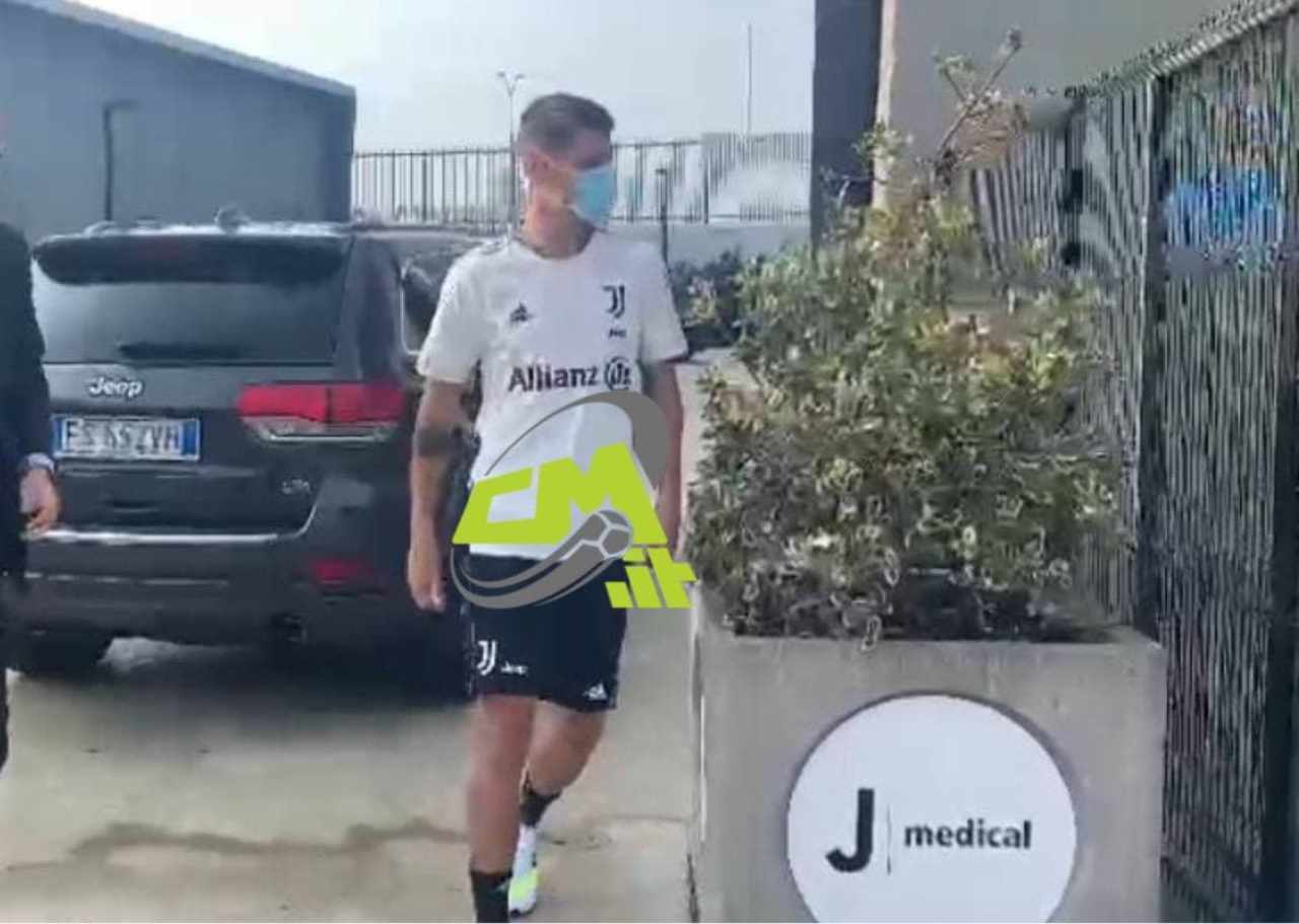 FOTO CM.IT | Morata al J-Medical per gli esami: atteso anche Dybala