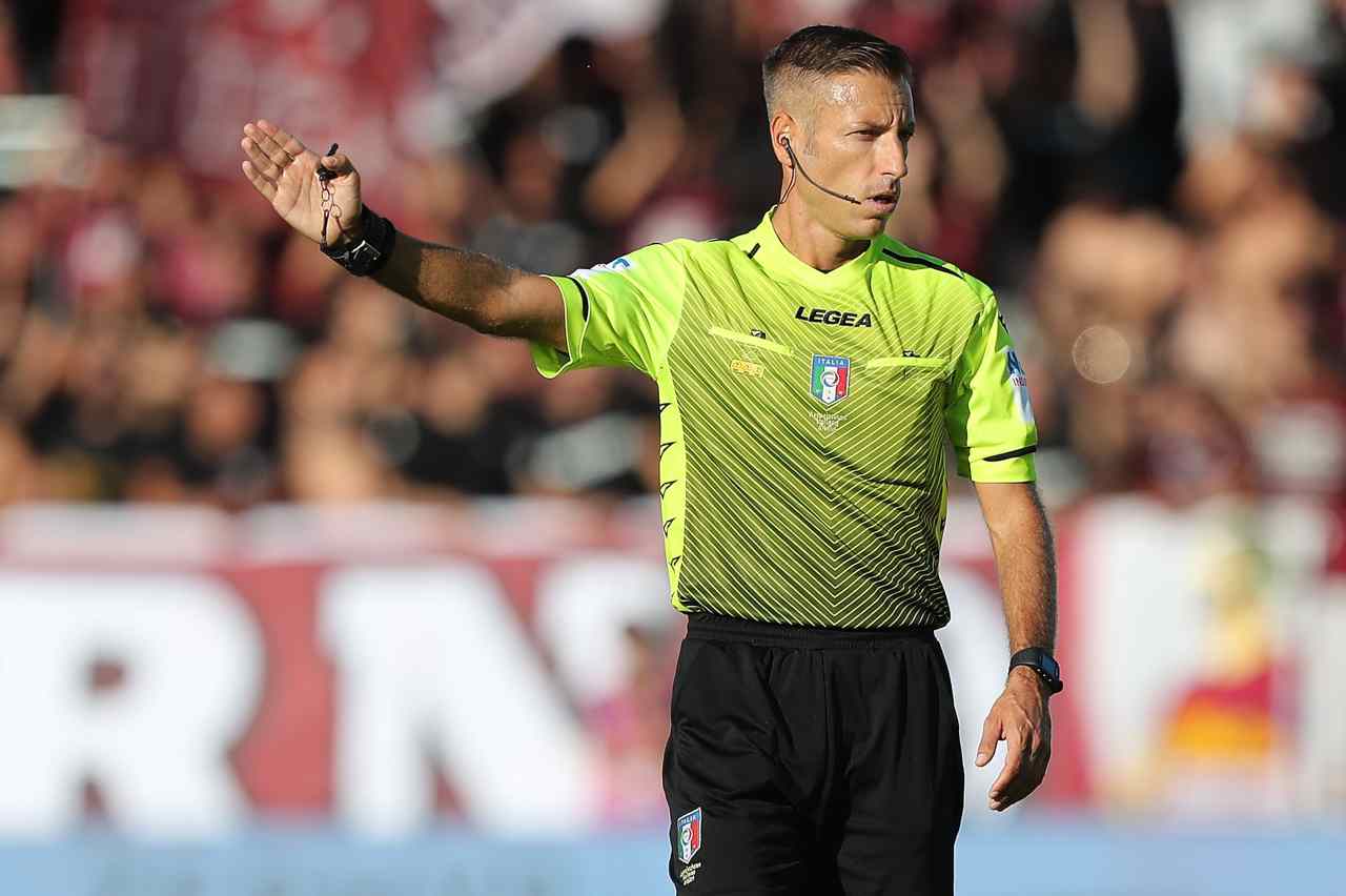 Serie A, gli arbitri della nona giornata