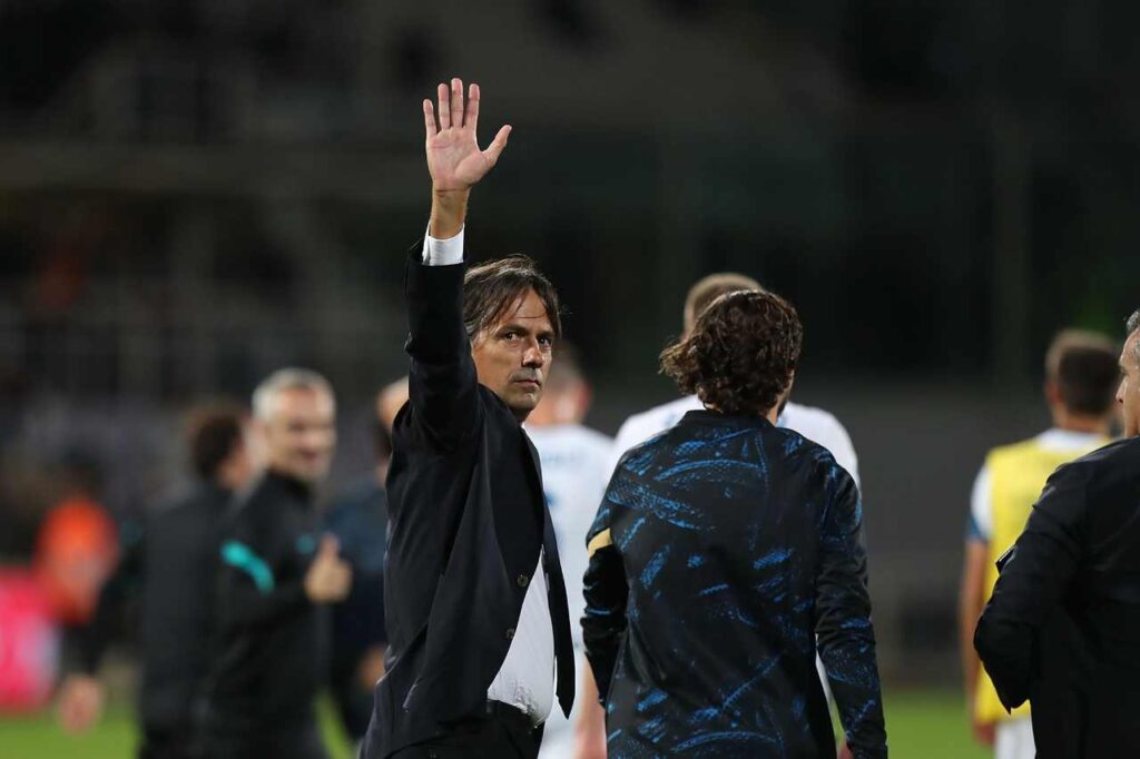 Inzaghi Lazio-Inter: l'accoglienza dei tifosi