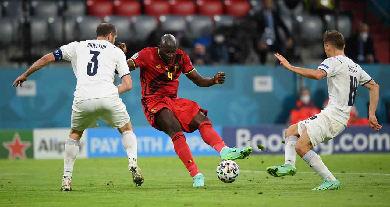 Lukaku in dubbio per Italia-Belgio