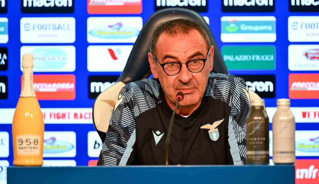 Lazio-Inter, la conferenza di Sarri