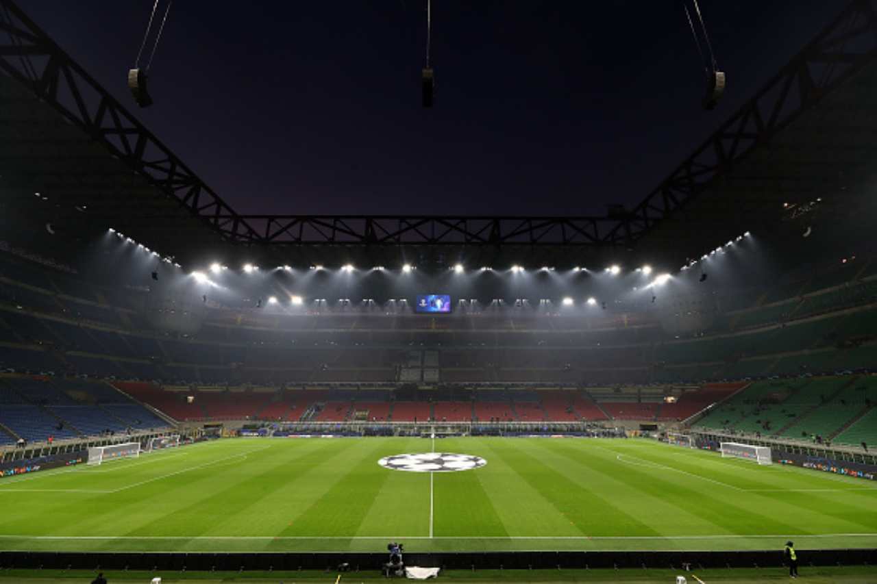 Inter, San Siro nella notte di Champions League