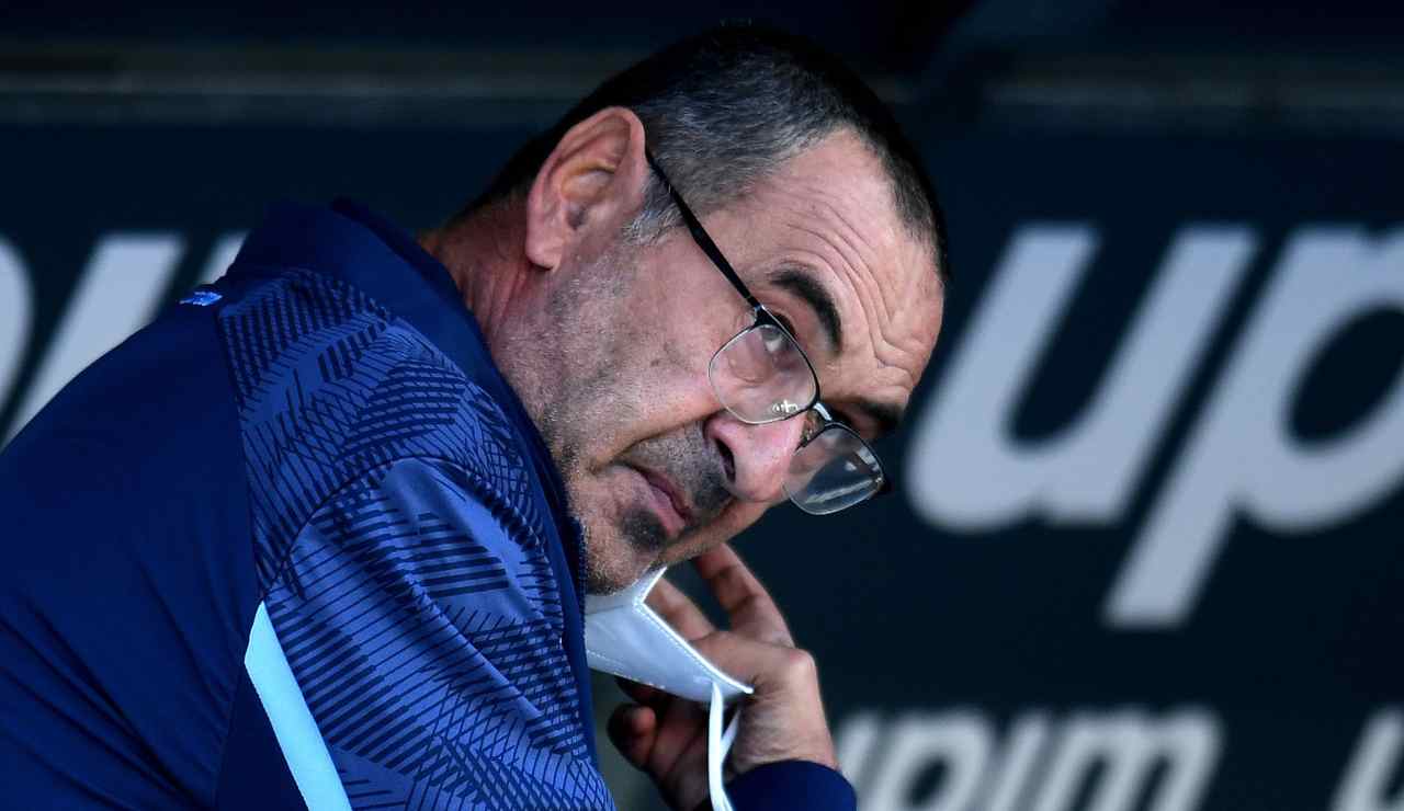 Caos dopo Verona-Lazio, Sarri 'chiude' la squadra negli spogliatoi