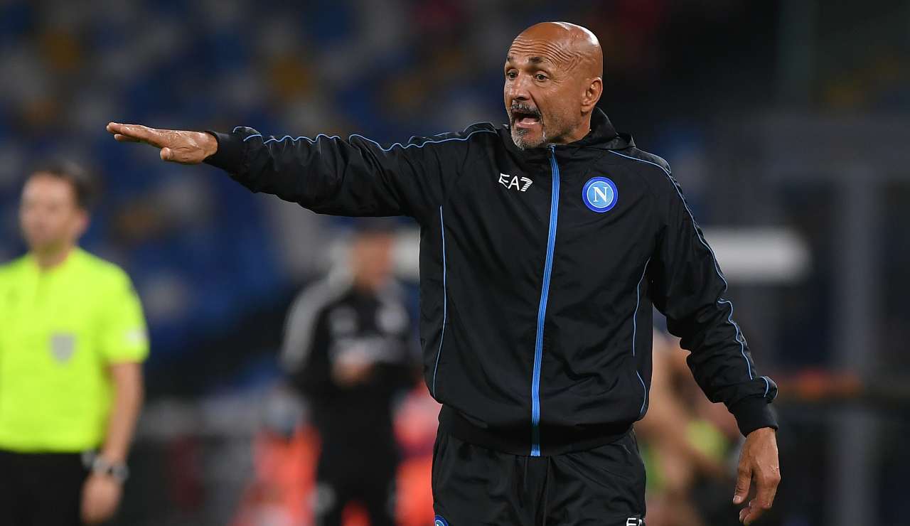 Spalletti, allenatore del Napoli