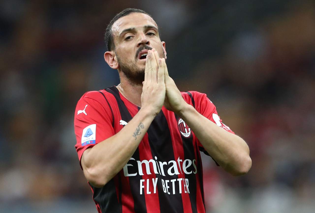 florenzi milan infortunio operazione