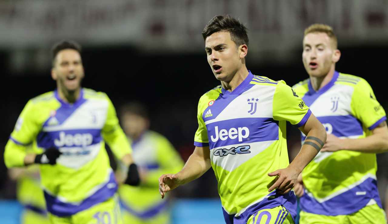 Dybala Kulusevski e Bentancur