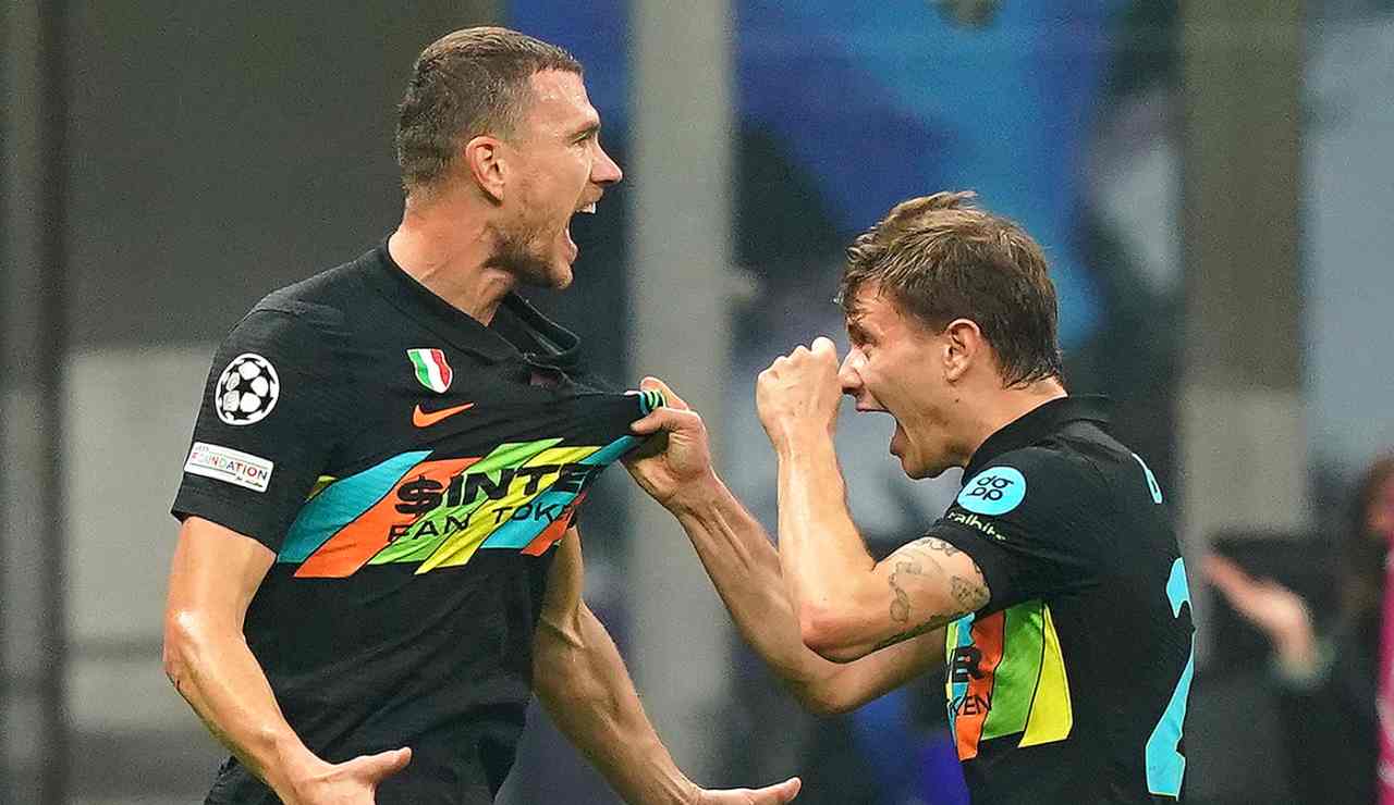 Dzeko e Barella