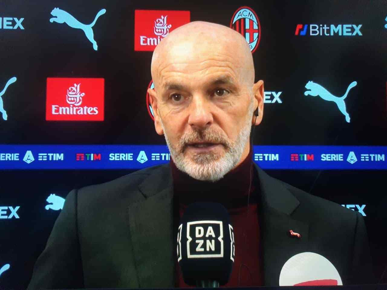 Nel post-partita di Milan-Sassuolo è intervenuto Stefano Pioli che ha commentato la gara persa a San Siro 