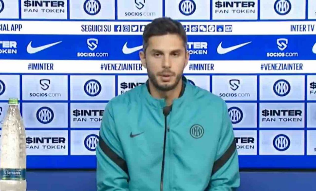 Andrea Ranocchia in conferenza