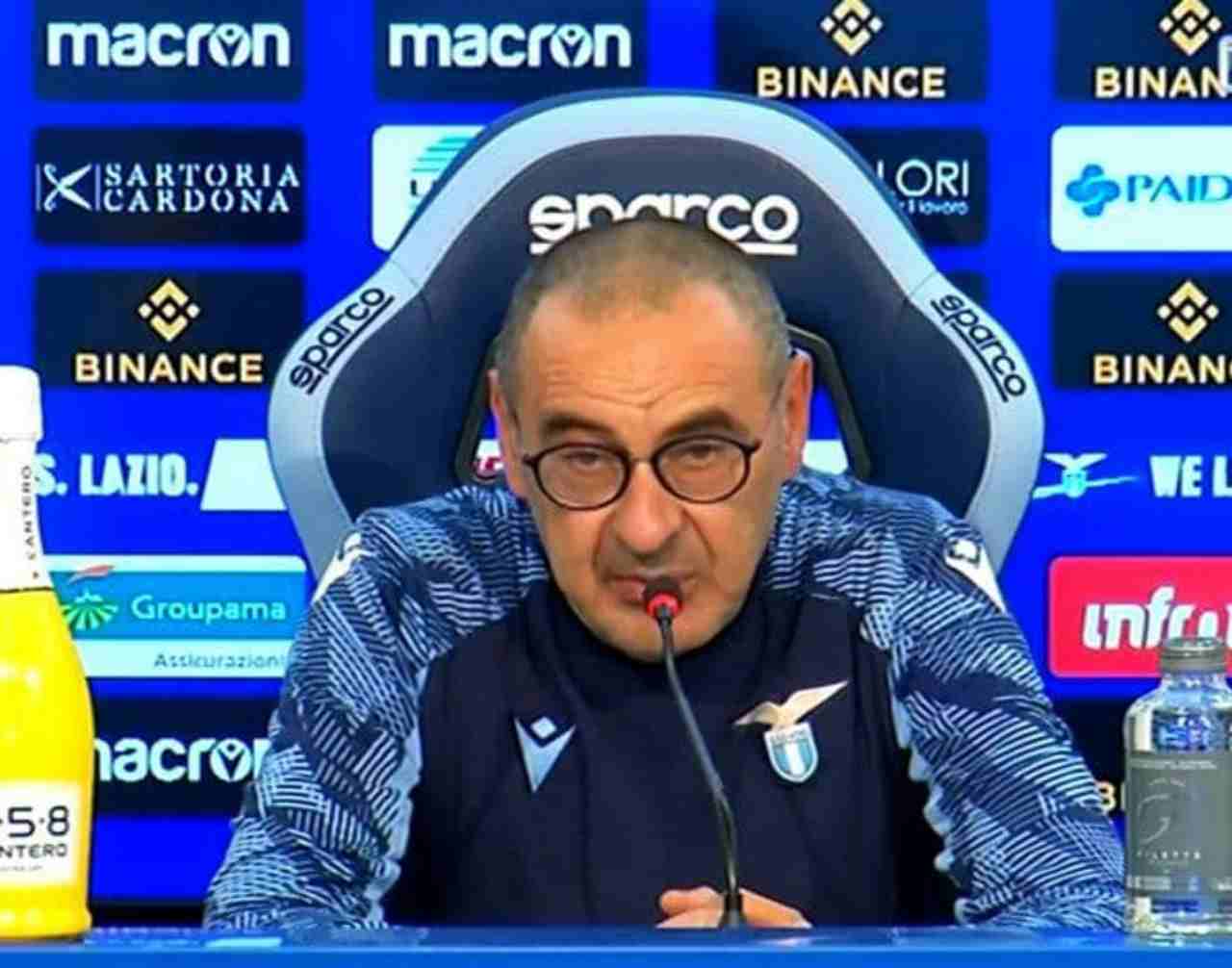 Lazio-Juventus, Sarri in conferenza
