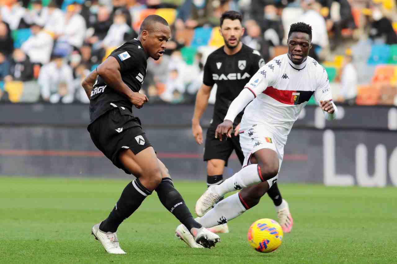 Udinese-Genoa, l'esito del lunch match