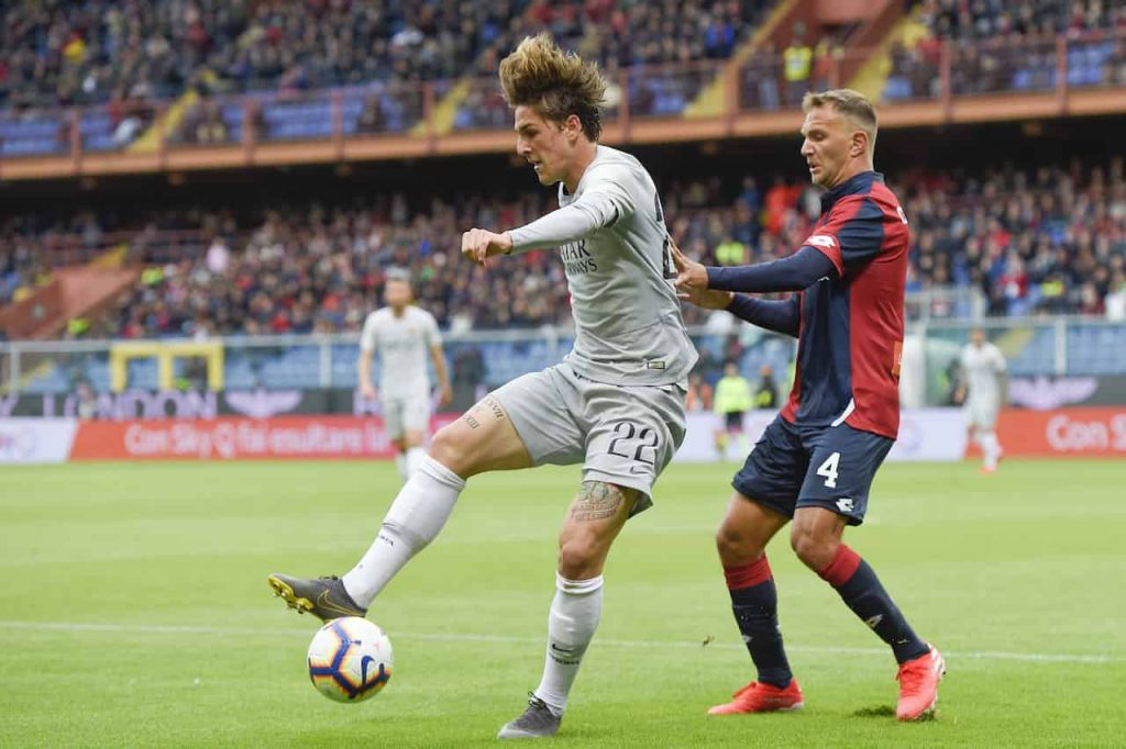 Genoa-Roma: infortunio Criscito-Caicedo