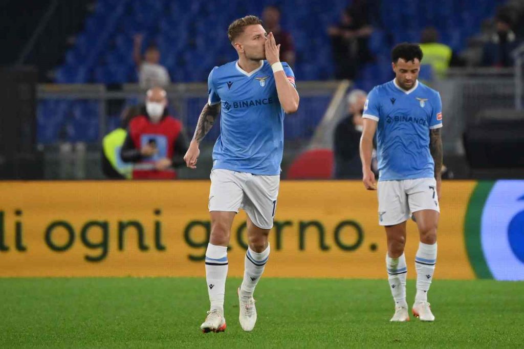 Lazio, Immobile non molla e punta la Juve: "Sono in via di guarigione"
