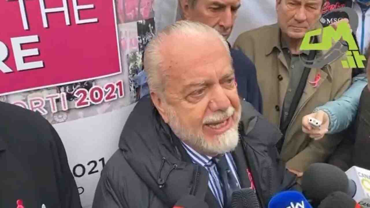 Napoli, le parole di De Laurentiis su Coppa d'Africa e Insigne