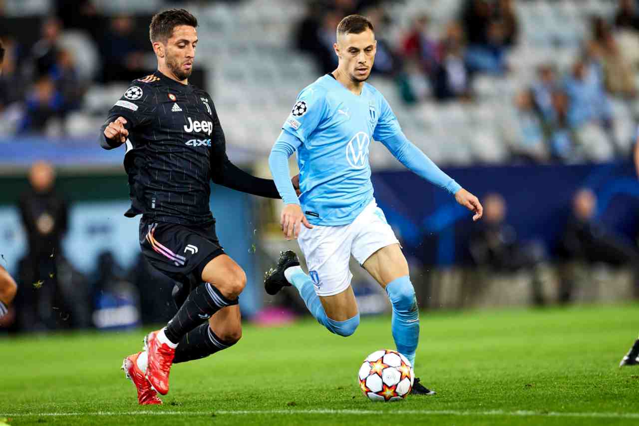 Juventus-Malmoe, disastro Bentancur