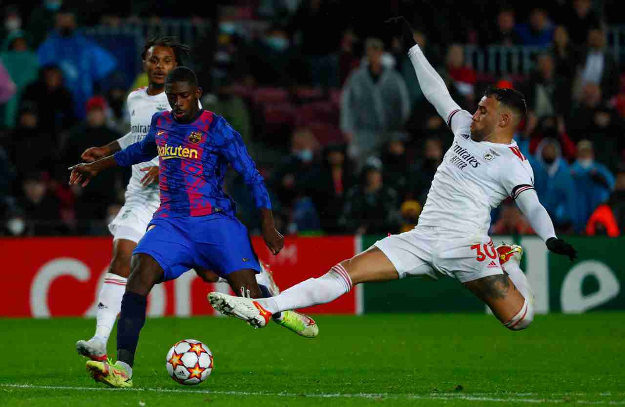 Juventus transfer market, Dembele in the stands: Xavi's announcement