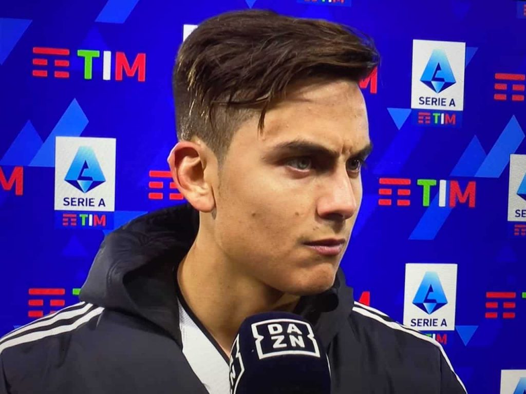 Paulo Dybala a Dazn, post Juve-Genoa