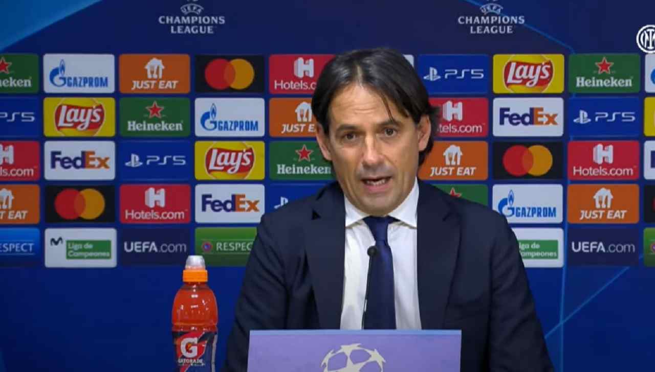 Inzaghi in conferenza