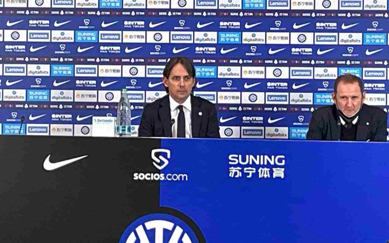 Inzaghi in conferenza