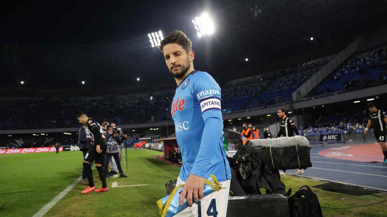 Gelo tra Spalletti e Mertens: addio Napoli, può restare in Serie A