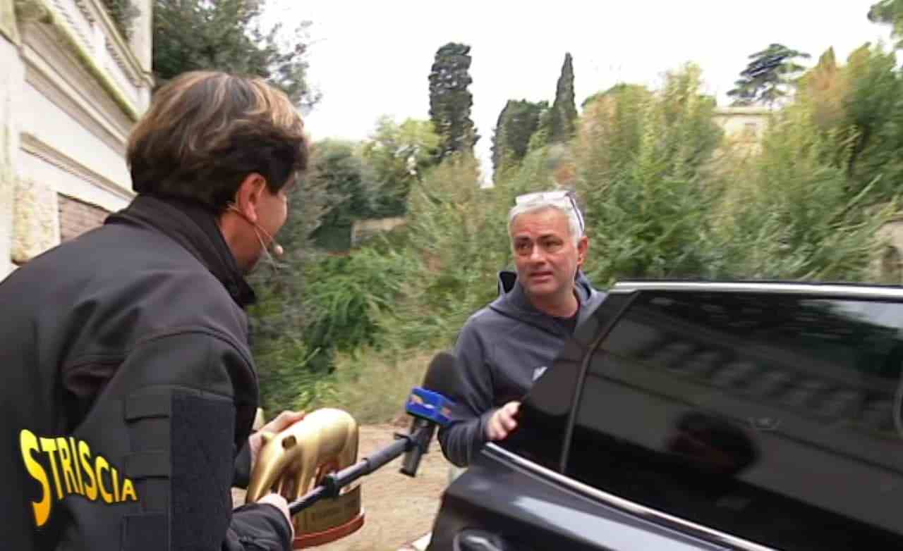 Mourinho Tapiro d'oro Canale 5