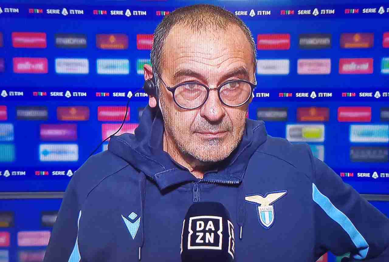 Lazio-Udinese, Sarri: "C'era fallo su Zaccagni" | Richiesta sul mercato