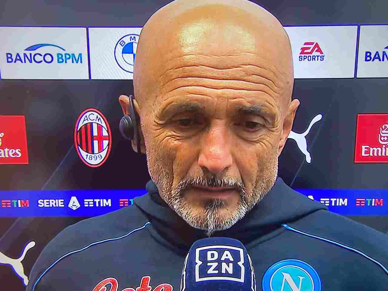 Milan Napoli Spalletti Pizarro Lobotka