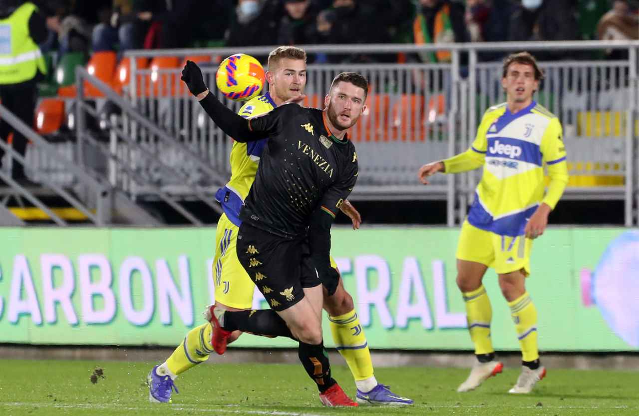 Cronaca e tabellino di Venezia-Juventus