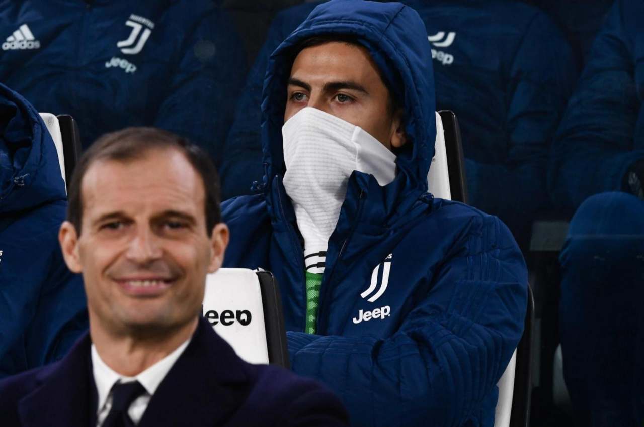 Juventus, ecco la conferma: Allegri può rompere con Dybala