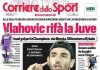 Corriere dello Sport, prima pagina del 26 gennaio 2022