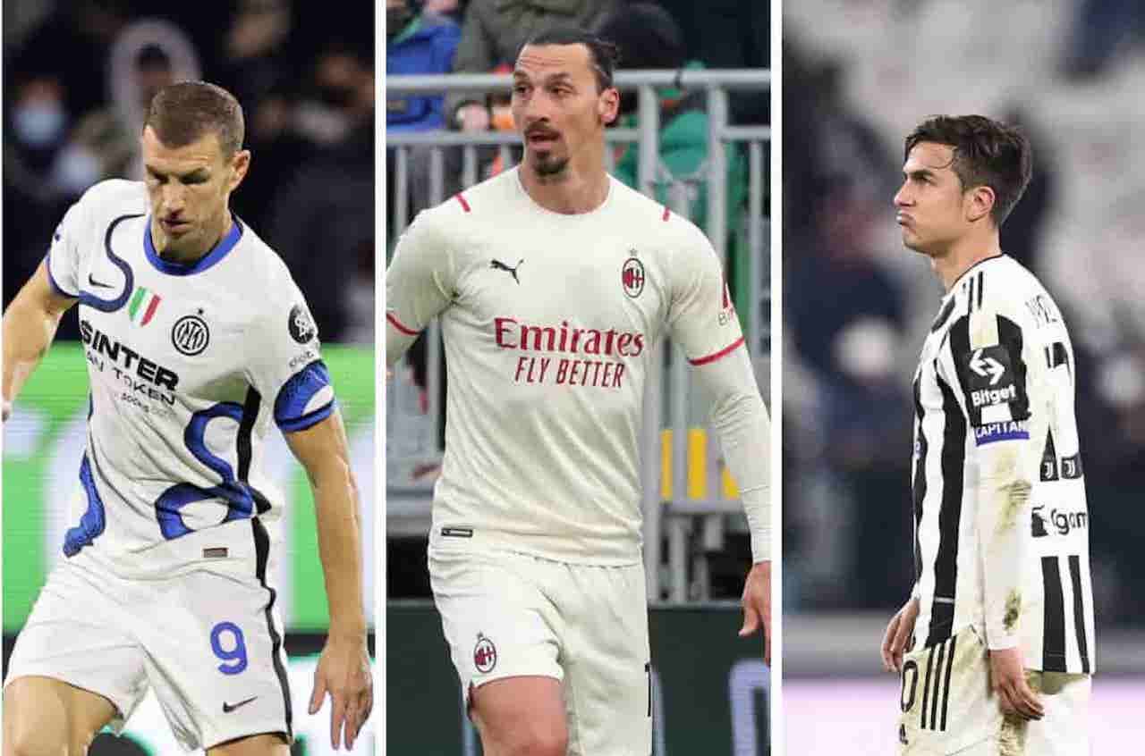 Calciomercato Inter, Milan e Juventus: cercasi bomber