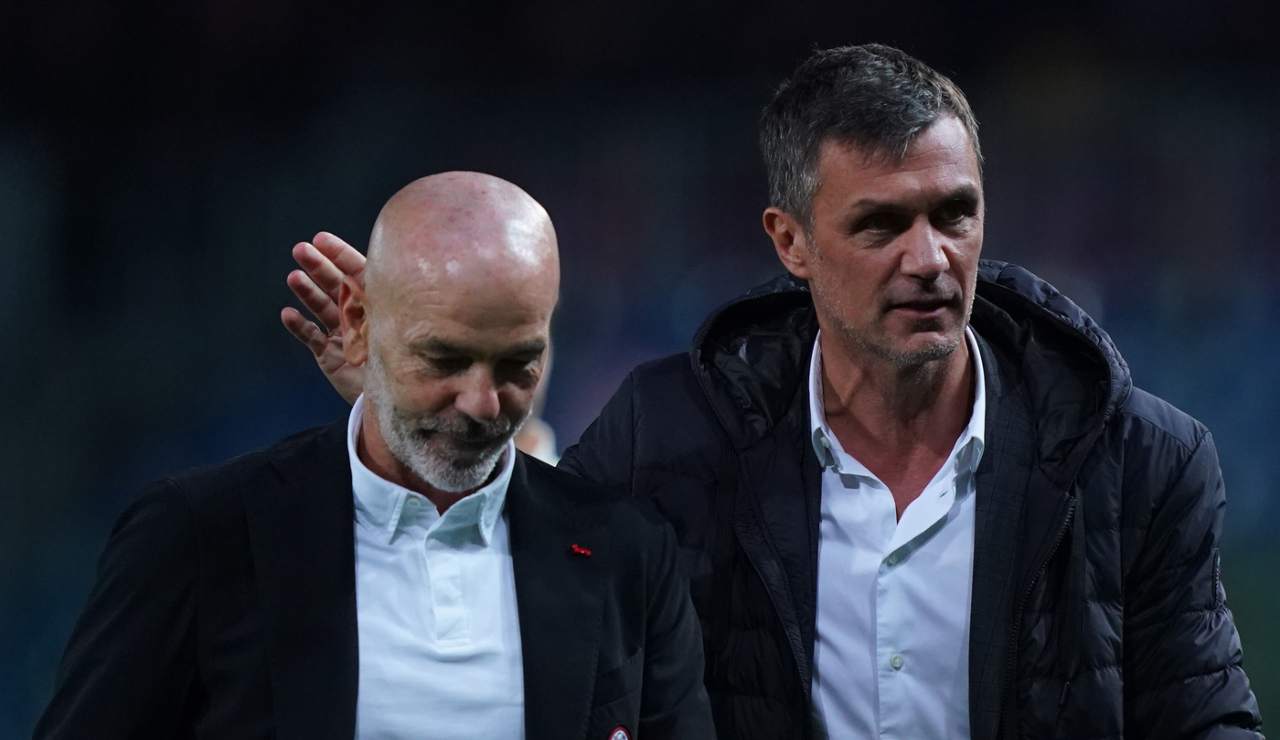 Pioli e Maldini 