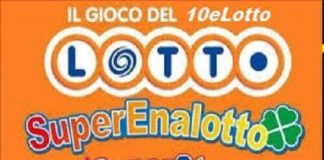Estrazione Simbolotto Lotto Superenalotto e 10eLotto di oggi 11 gennaio 2022