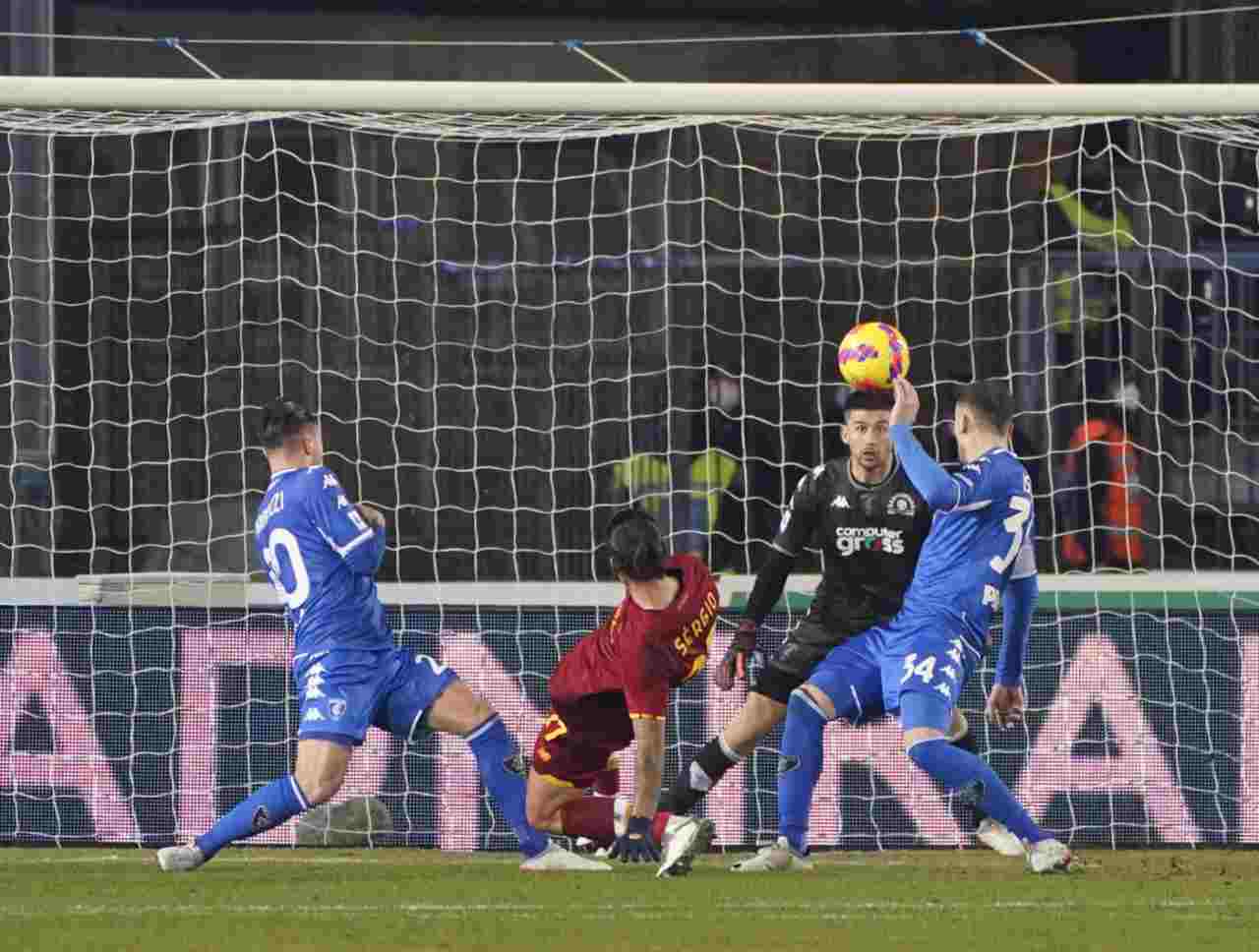 sergio oliveira roma empoli pagelle