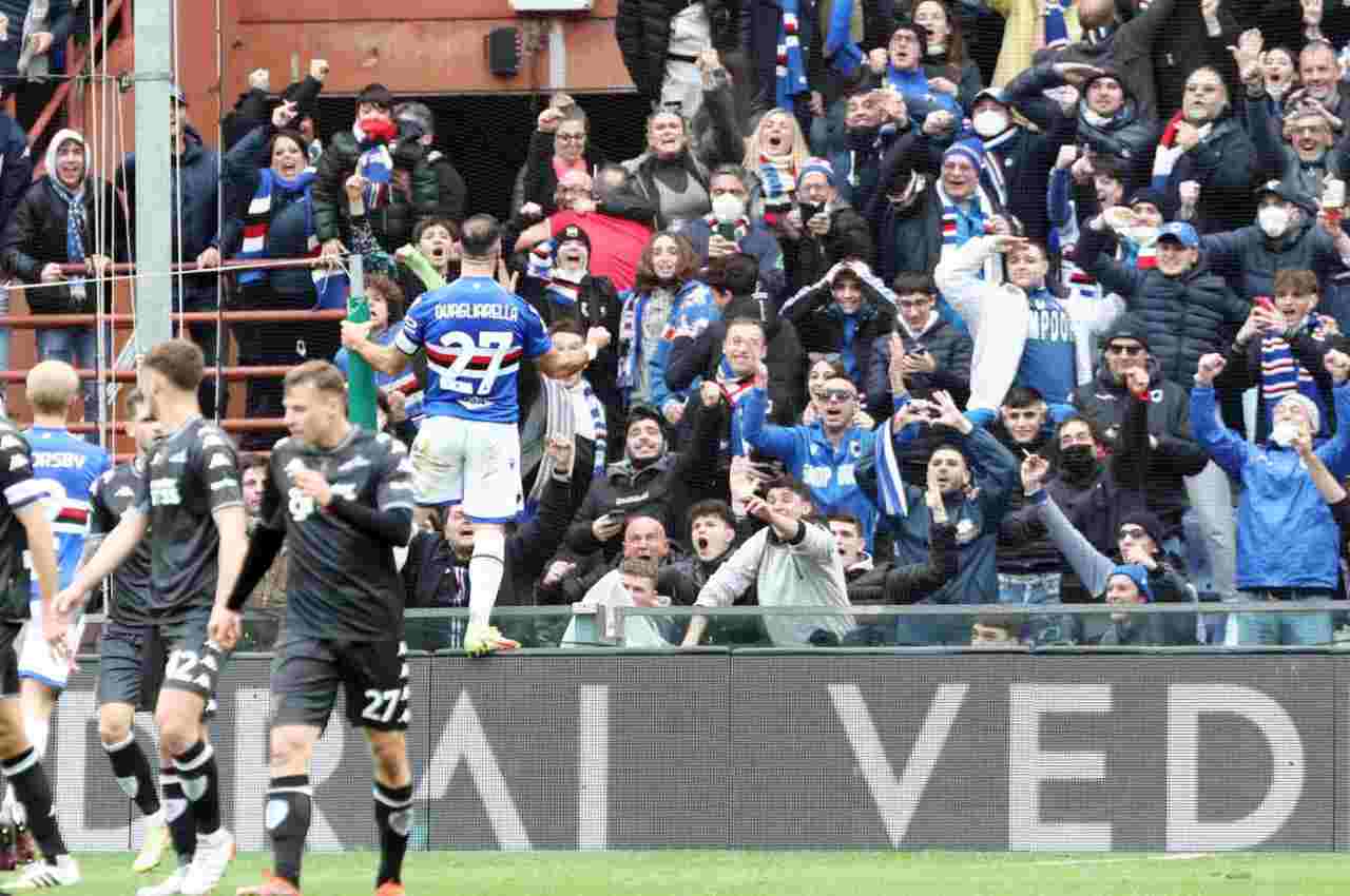 Serie A, Sampdoria-Empoli 2-0: Quagliarella intramontabile, doppietta da 3 punti