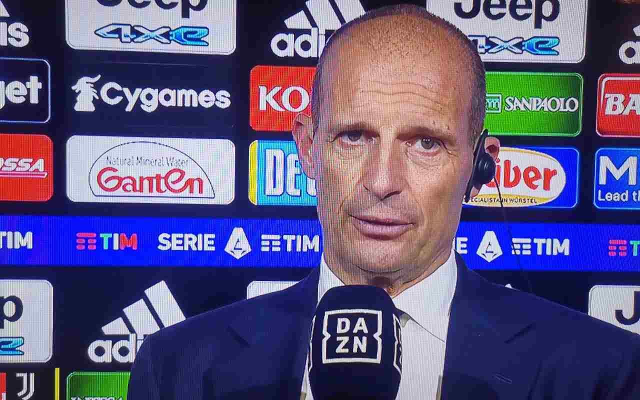 Juventus-Verona, Allegri: "Complimenti alla società. Vlahovic? Deve migliorare"