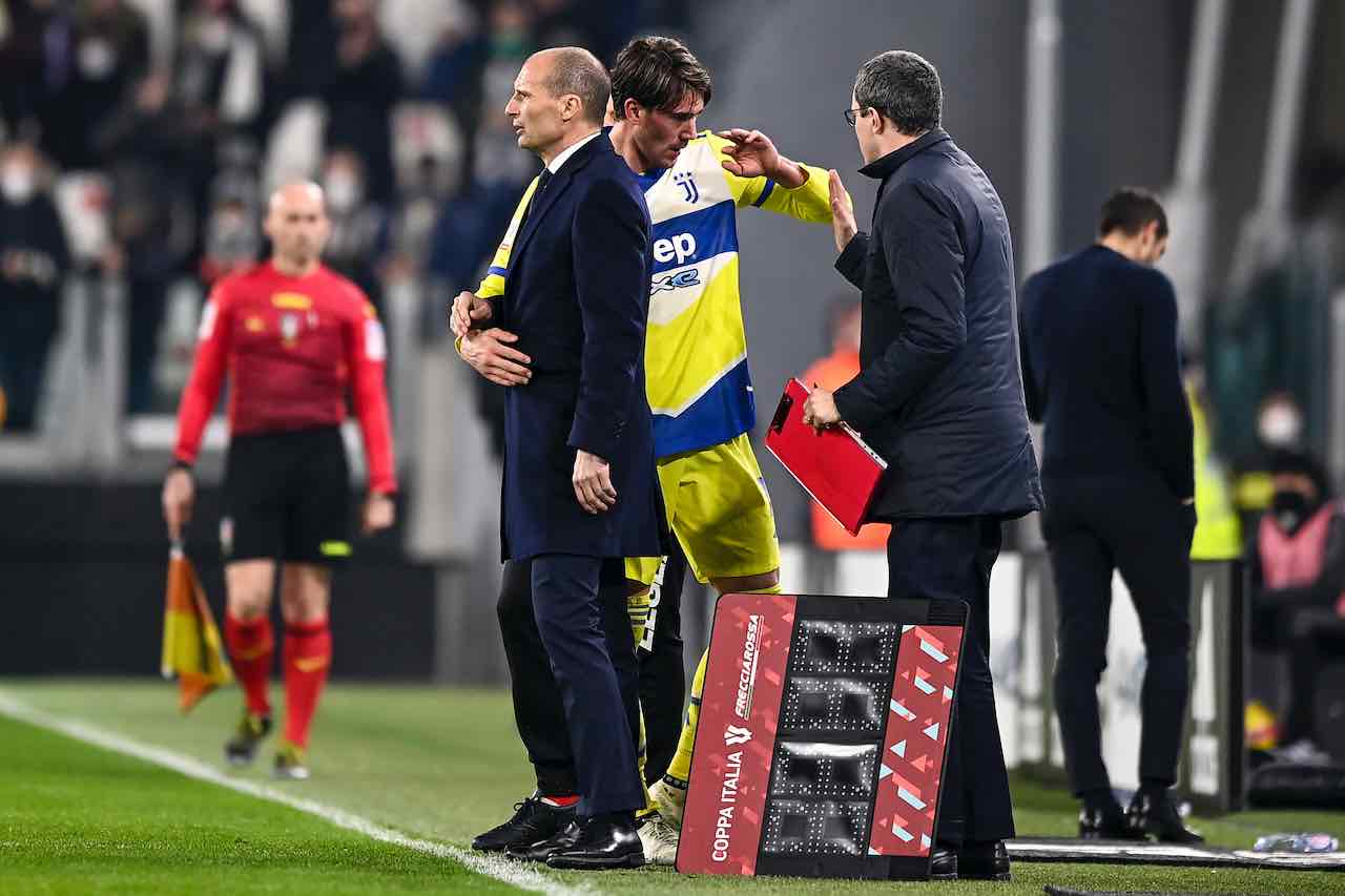 Juventus Allegri Vlahovic